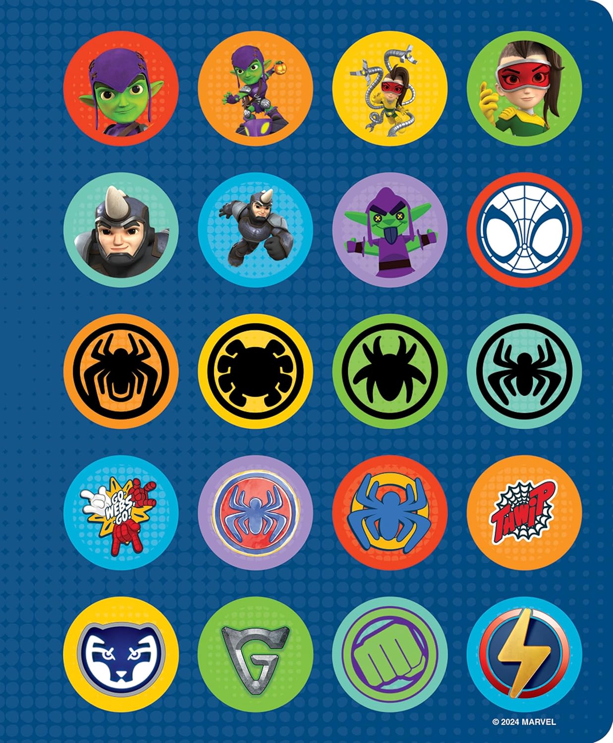 First Look And Find & Stickers Marvel Spidey