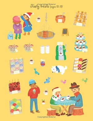 first sticker book christmas market (first sticker books)
