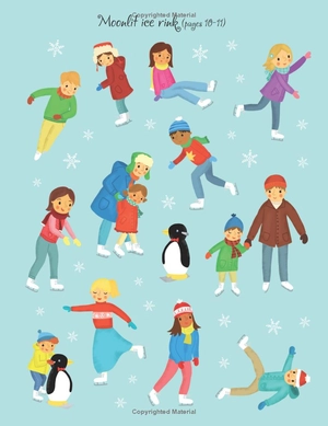 first sticker book christmas market (first sticker books)