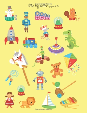 first sticker book christmas market (first sticker books)