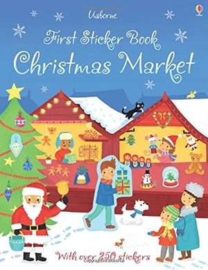 first sticker book christmas market (first sticker books)