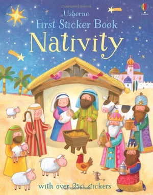 first sticker book nativity