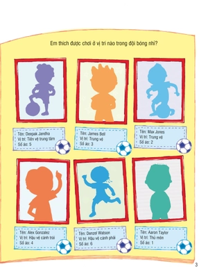 first sticker book - sách dán hình đầu đời cho bé - bóng đá