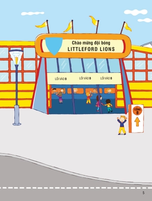 first sticker book - sách dán hình đầu đời cho bé - bóng đá