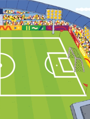 first sticker book - sách dán hình đầu đời cho bé - bóng đá