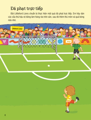 first sticker book - sách dán hình đầu đời cho bé - bóng đá