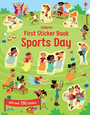 first sticker book sports day