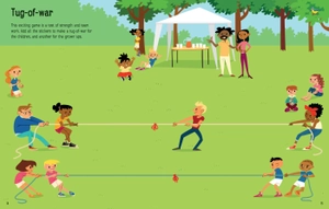 first sticker book sports day