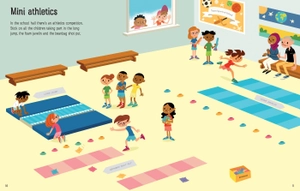 first sticker book sports day