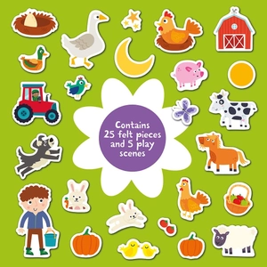 first words on the farm (play felt educational)