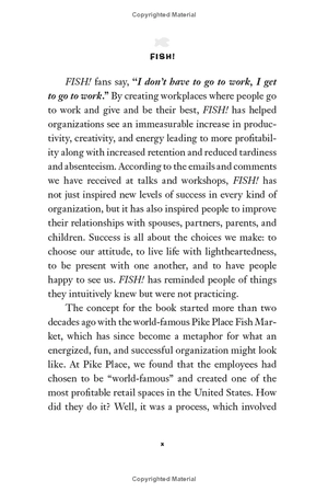 fish!: a proven way to boost morale and improve results