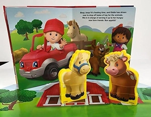 fisher price little people book & blocks