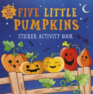 five little pumpkins sticker