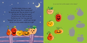 five little pumpkins sticker
