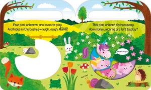 five pink unicorns (count and carry with me!)