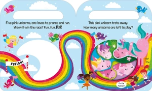 five pink unicorns (count and carry with me!)