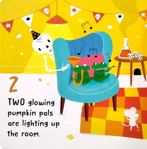 five spooky friends: a count & slide book