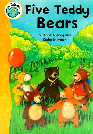 five teddy bears (tadpoles)