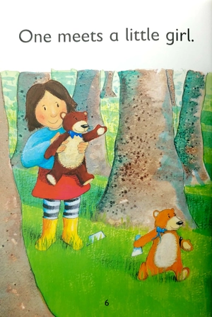 five teddy bears (tadpoles)