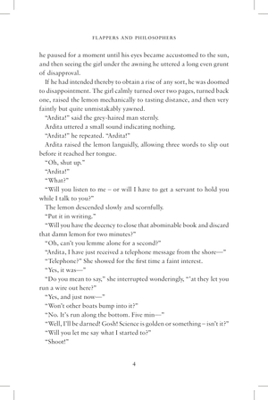 flappers and philosophers