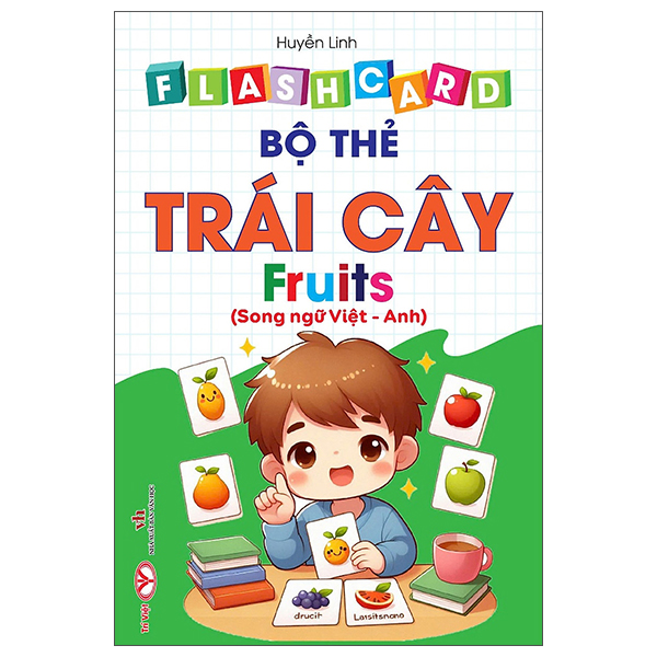 Flash Card - Bo The Trai Cay - Fruits - Song Ngu Viet-Anh