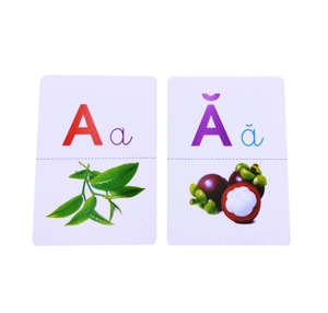 flash card glenn doman - thế giới quanh em - bảng chữ cái tiếng việt (tái bản 2023)