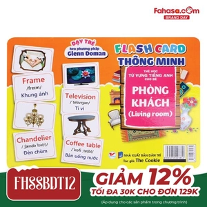 flash card thông minh - phòng khách