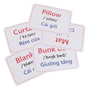 flash card thông minh - phòng ngủ
