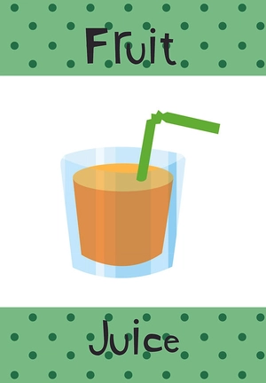 flash cards - early learning green (25 cards)