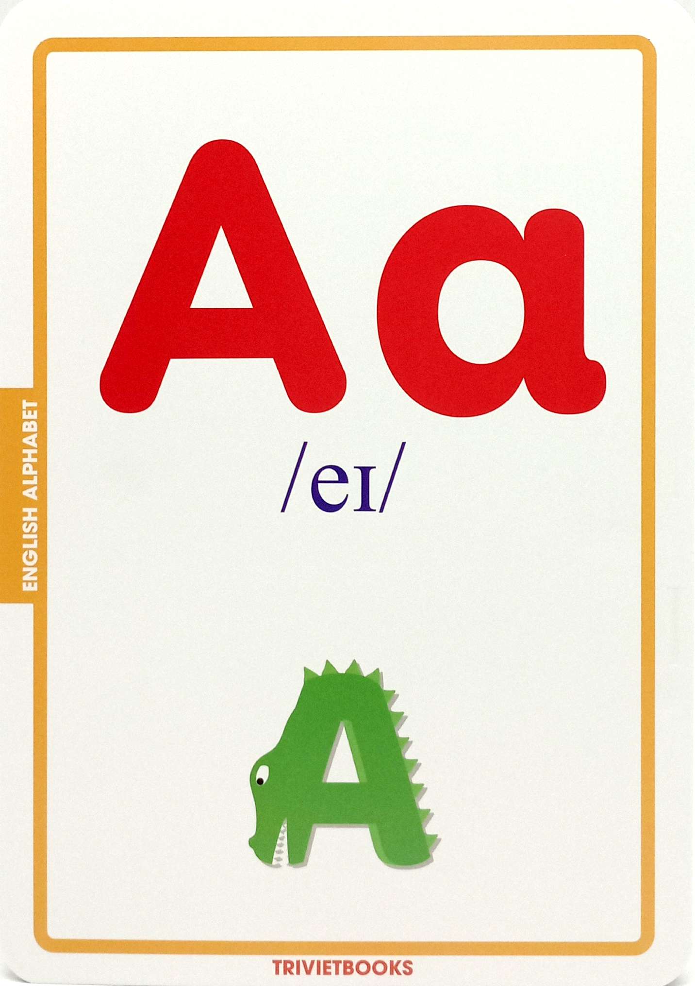 flashcard bảng chữ cái tiếng anh - english alphabet