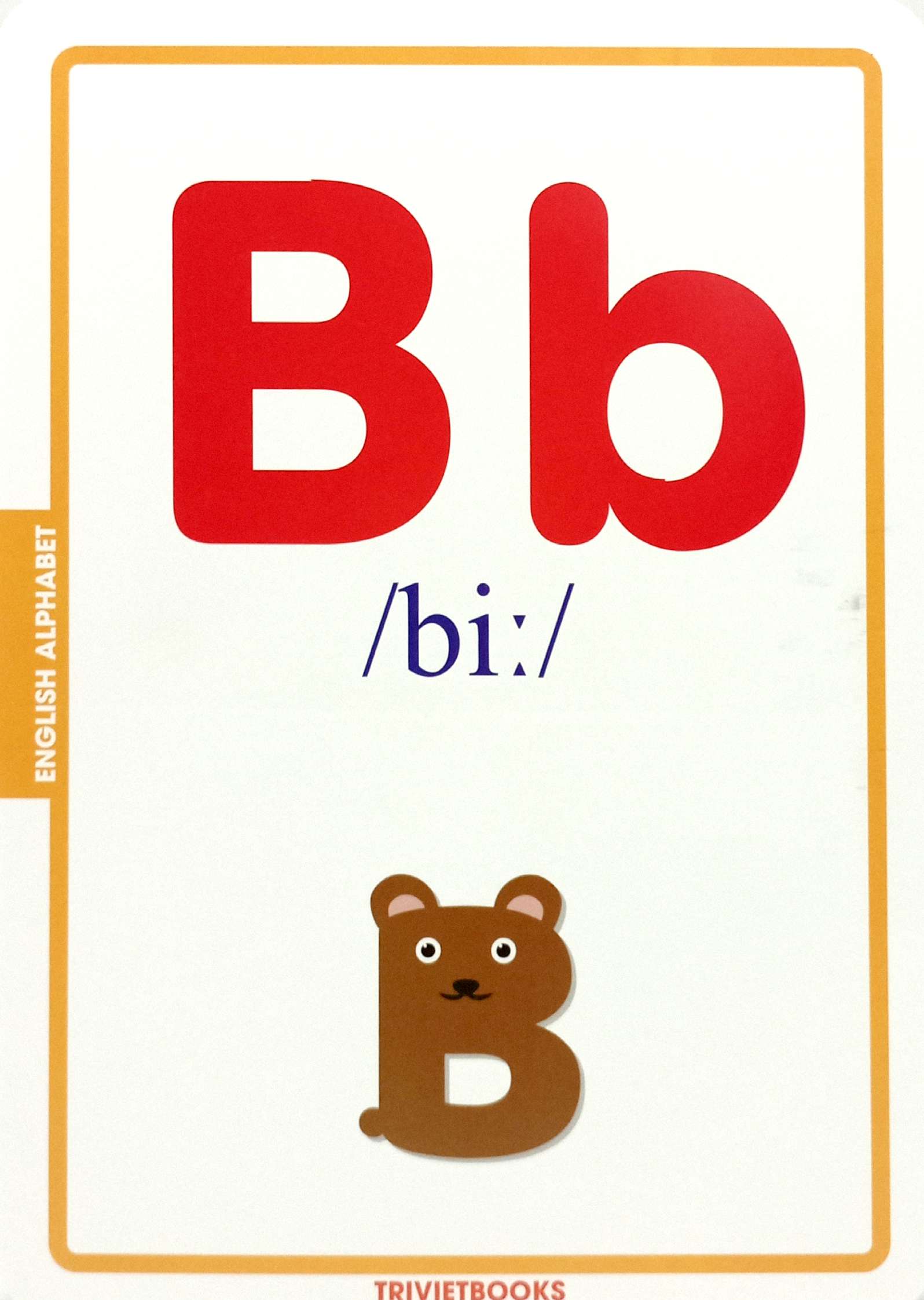 flashcard bảng chữ cái tiếng anh - english alphabet