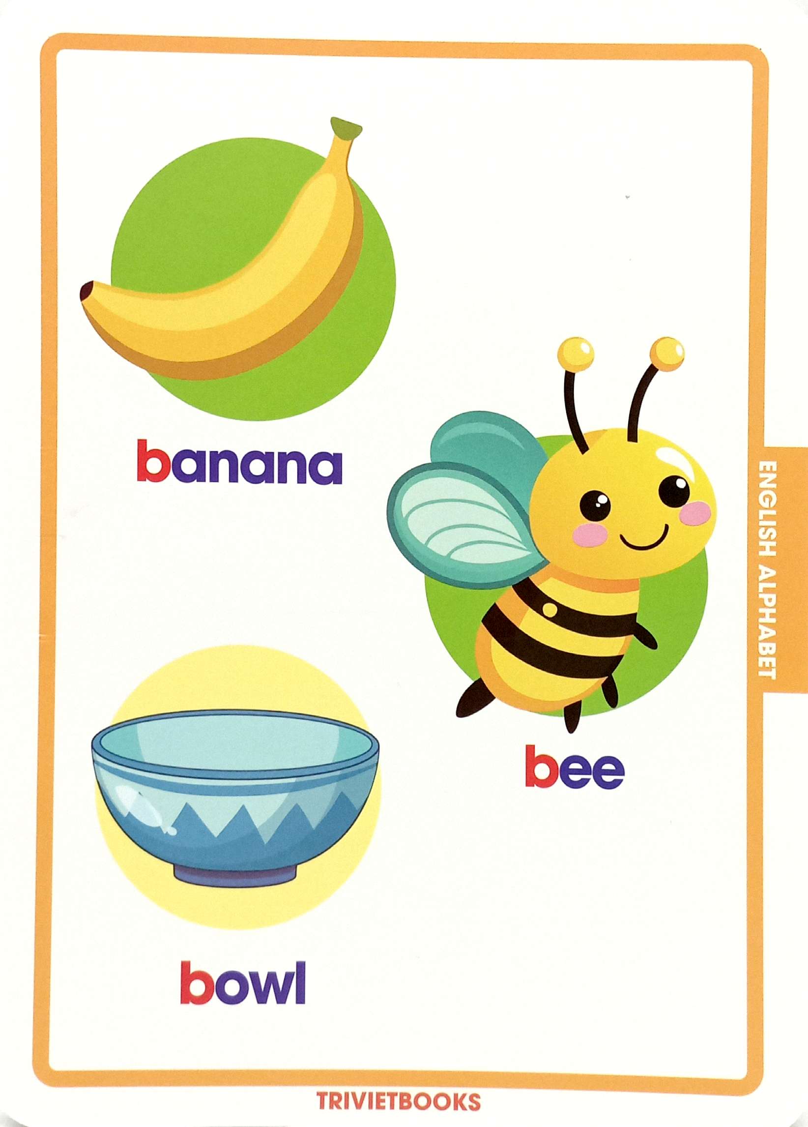 flashcard bảng chữ cái tiếng anh - english alphabet