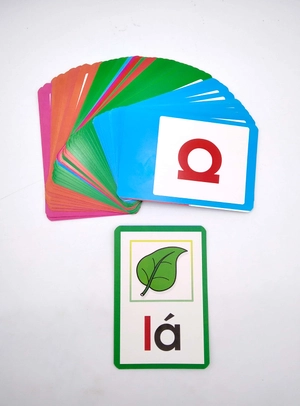 flashcard - bộ thẻ học ghép vần tiếng việt - chữ cái - chữ ghép và dấu thanh (tái bản)