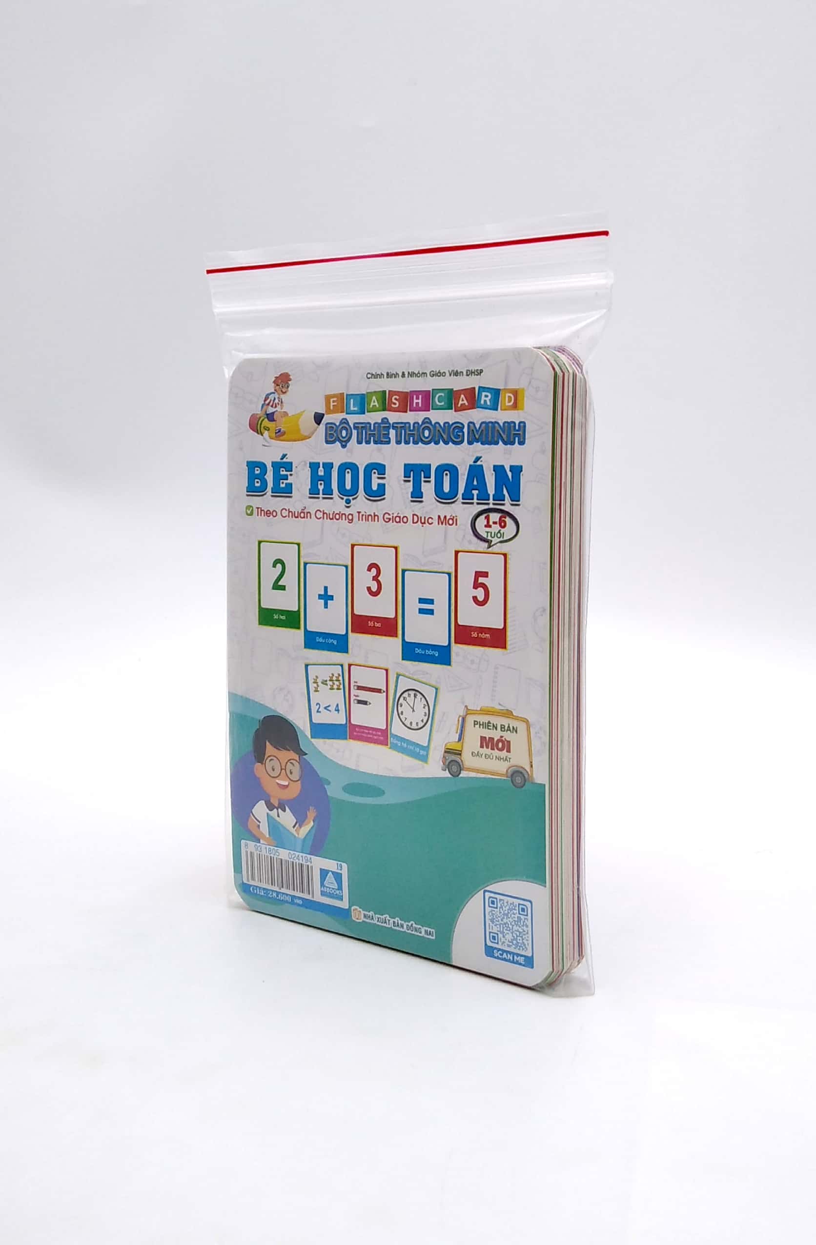 Flashcard - Bo The Thong Minh - Be Hoc Toan (1-6 Tuoi)