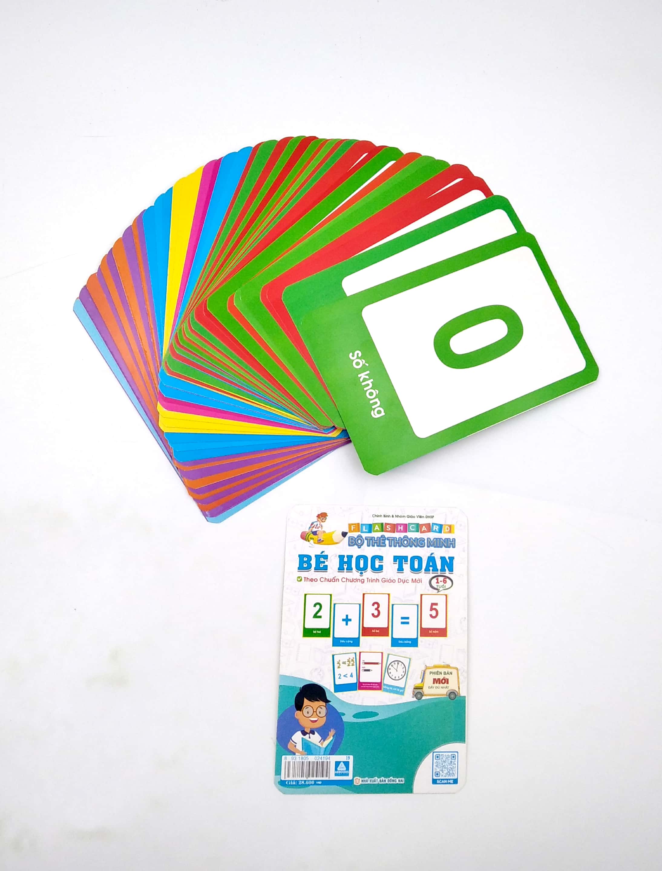 Flashcard - Bo The Thong Minh - Be Hoc Toan (1-6 Tuoi)