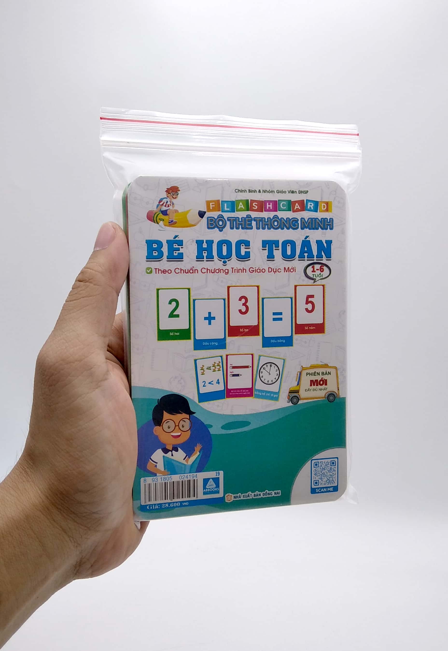 Flashcard - Bo The Thong Minh - Be Hoc Toan (1-6 Tuoi)