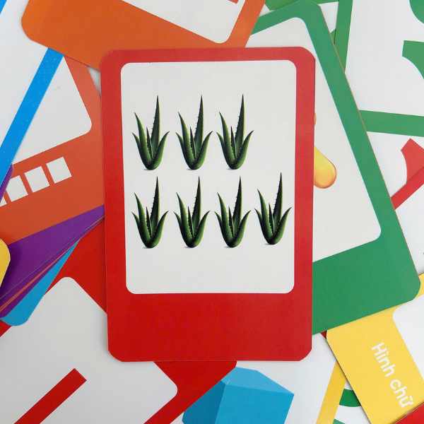 Flashcard - Bo The Thong Minh - Be Hoc Toan (1-6 Tuoi) (Tai Ban 2025)