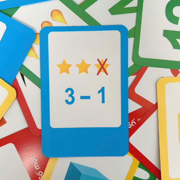 Flashcard - Bo The Thong Minh - Be Hoc Toan (1-6 Tuoi) (Tai Ban 2025)