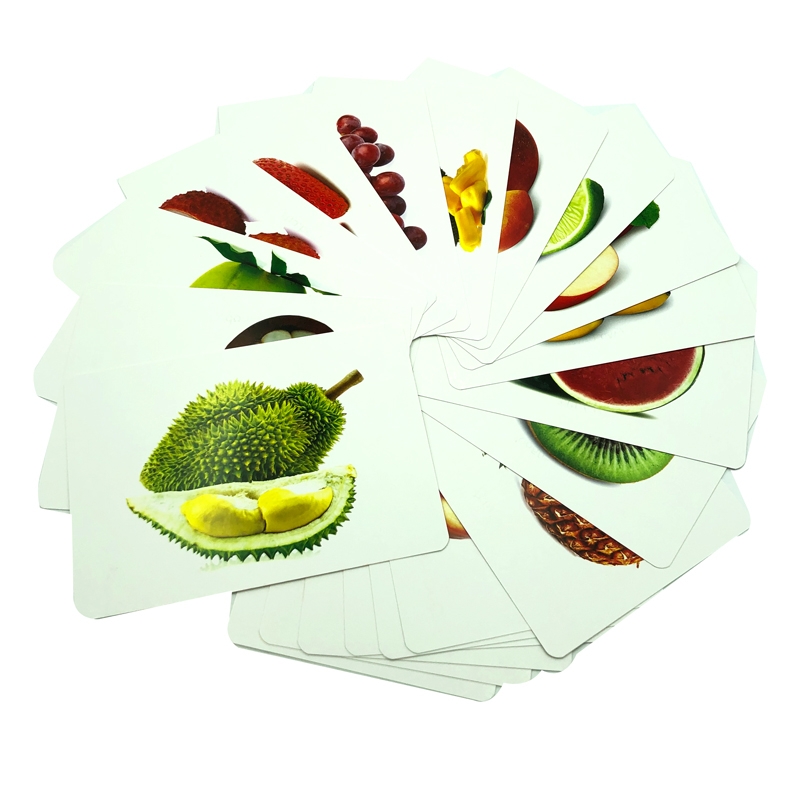 flashcard dạy trẻ theo phương pháp glenn doman - trái cây - fruits