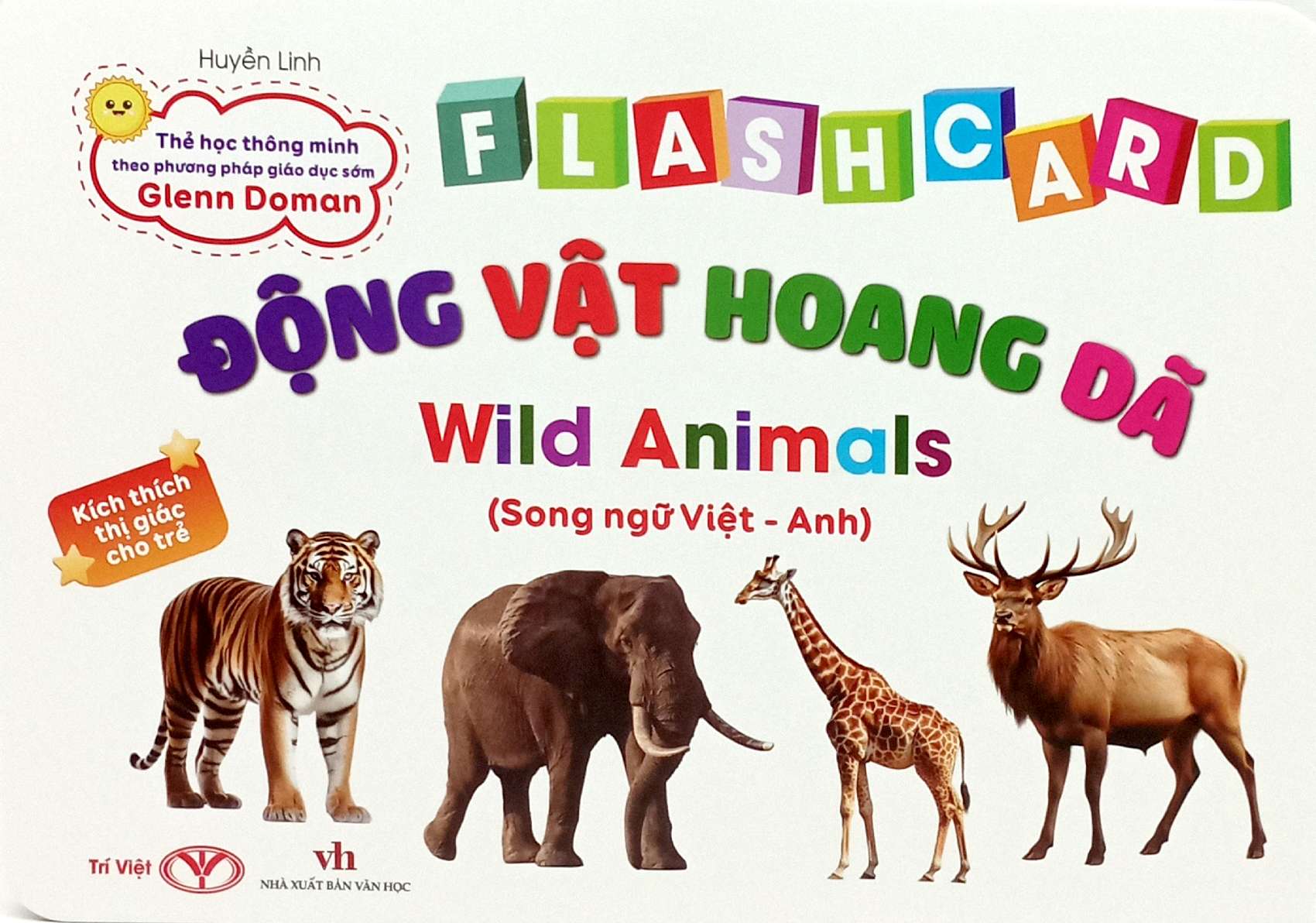 flashcard động vật hoang dã - wild animals