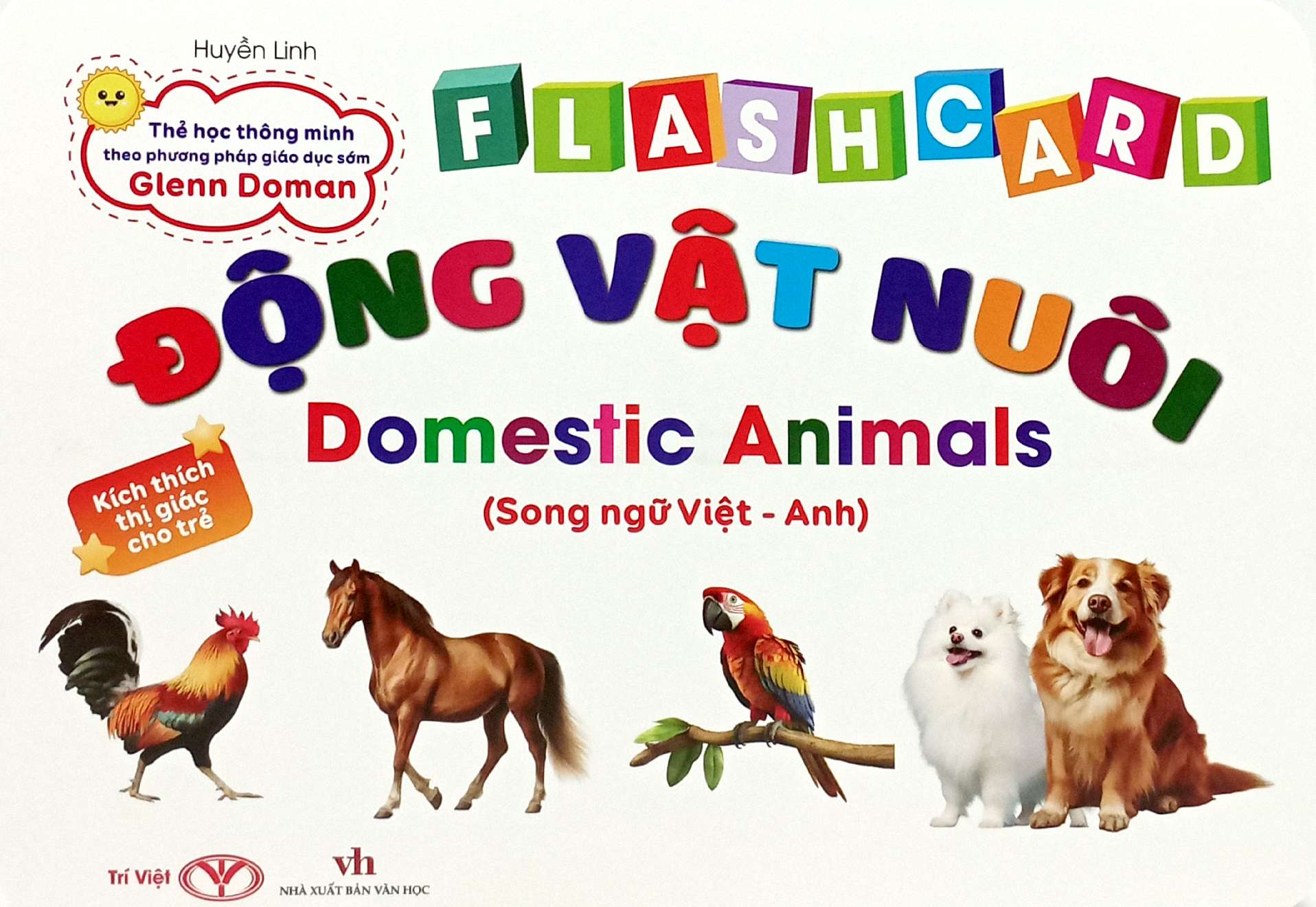flashcard động vật nuôi - domestic animals