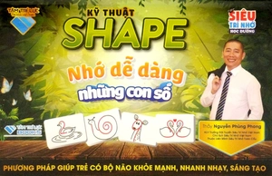 flashcard kỹ thuật shape - nhớ dễ dàng những con số