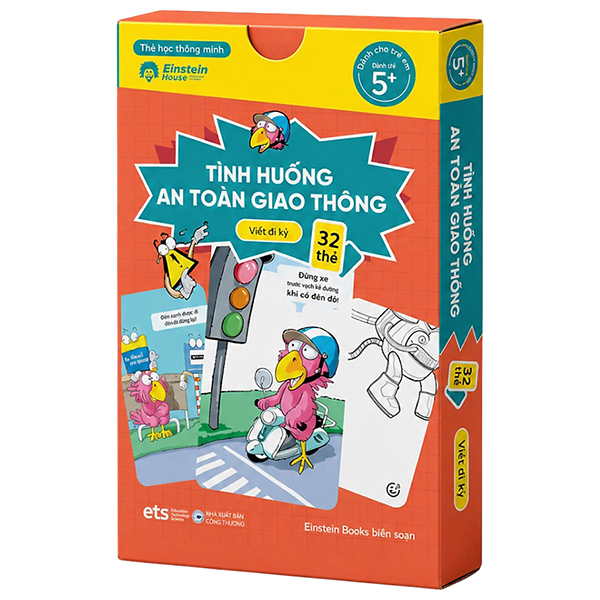 Flashcard - Thẻ Học Thông Minh - Biển Báo Anh Toàn - Vẹt Du Ký (32 Thẻ) - Ảnh 4