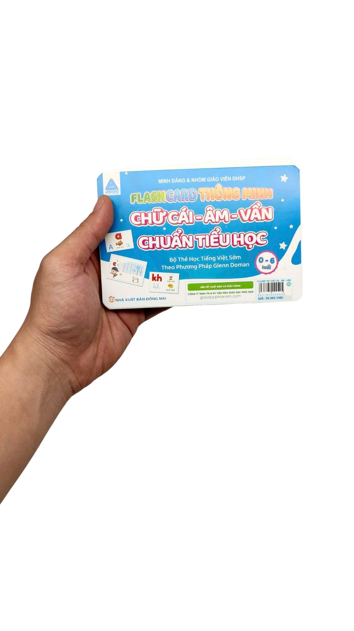 Flashcard Thong Minh - Chu Cai-Am-Van Chuan Tieu Hoc - Bo The Hoc Tieng Viet Som Theo Phuong Phap Glenn Doman