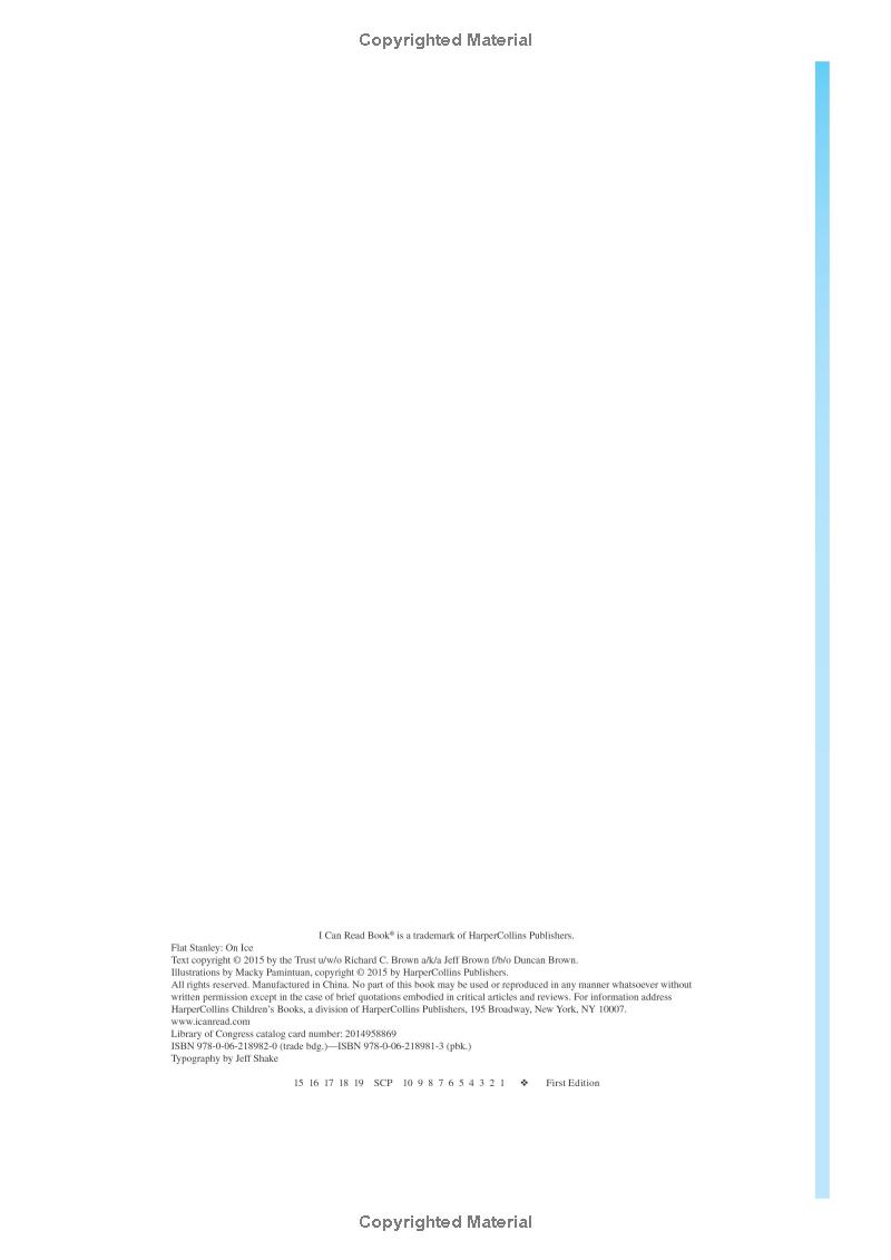 Flat Stanley - On Ice