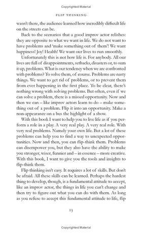 flip thinking: the life-changing art of turning problems into opportunities