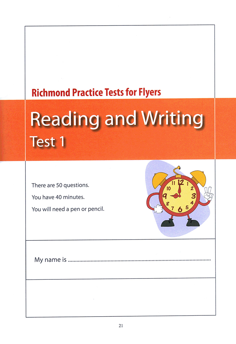 flyers -richmond practice tests flyers