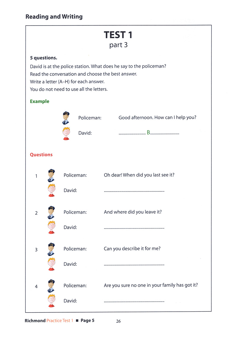 flyers -richmond practice tests flyers