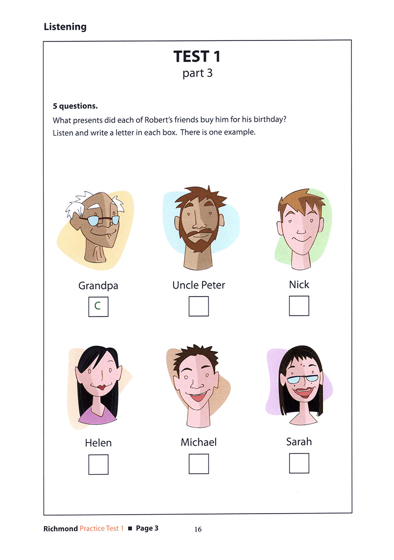 flyers -richmond practice tests flyers