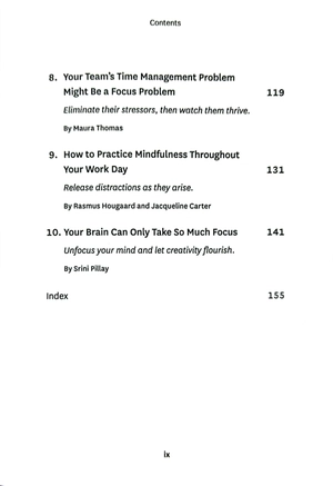 focus (hbr emotional intelligence series)